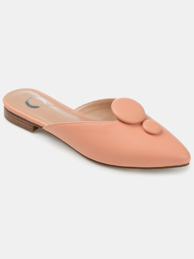Journee Collection Women's Mallorie Mule  - Coral