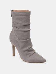 Journee Collection Women's Markie Bootie - Grey