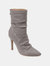 Journee Collection Women's Markie Bootie - Grey