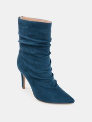 Journee Collection Women's Markie Bootie - Blue