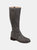 Journee Collection Women's Meg Boot - Grey