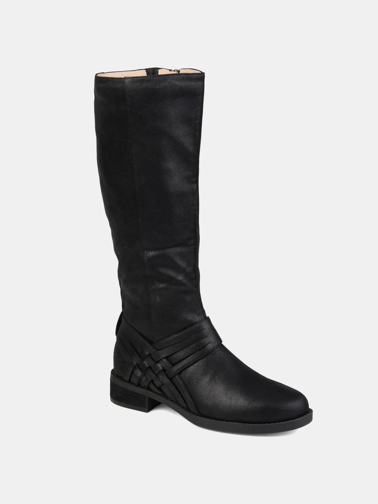 Journee Collection Women's Meg Boot - Black