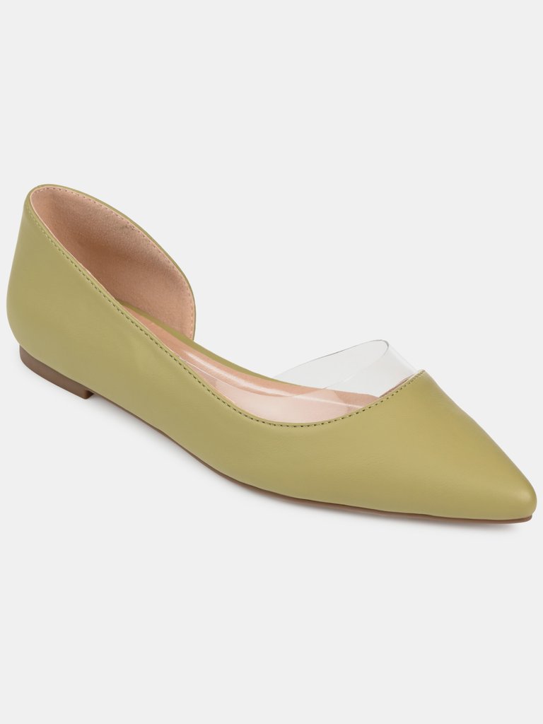 Journee Collection Women's Mikki Flat - Green