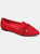 Journee Collection Women's Muriel Flat - Red