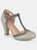 Journee Collection Women's Olina Pump  - Grey