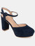 Journee Collection Women's Roslynn Pump - Navy