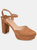 Journee Collection Women's Roslynn Pump - Tan