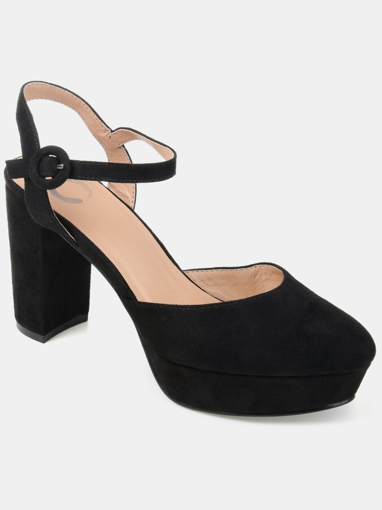 Journee Collection Women's Roslynn Pump - Black