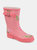 Journee Collection Women's Seattle Rain Boot - Pink