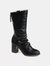 Journee Collection Women's Sebille Boot - Black