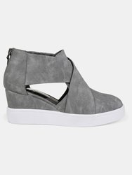 Journee Collection Women's Seena Sneaker Wedge