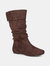 Journee Collection Women's Shelley-3 Boot - Brown