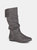 Journee Collection Women's Shelley-3 Boot - Grey