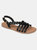 Journee Collection Women's Solay Sandal - Black