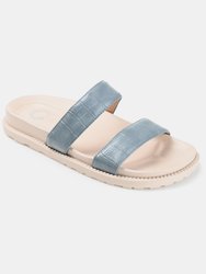 Journee Collection Women's Stellina Sandal  - Blue