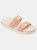 Journee Collection Women's Stellina Sandal  - Rose