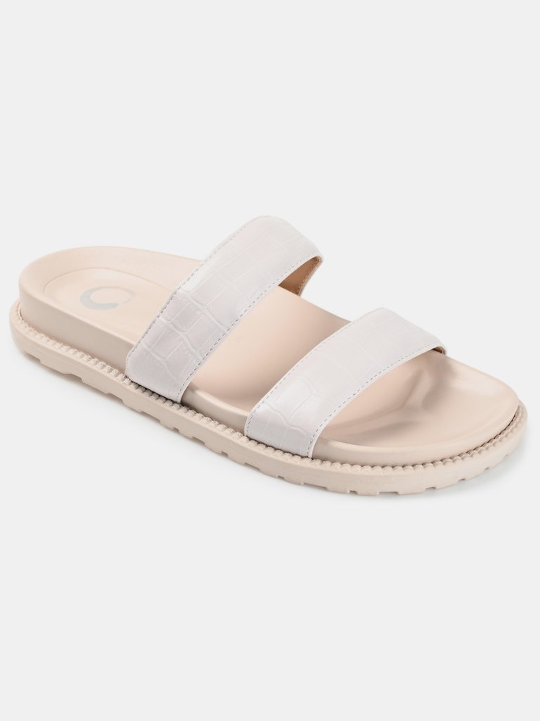Journee Collection Women's Stellina Sandal  - Off White