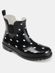 Journee Collection Women's Tekoa Rain Boot - Dot