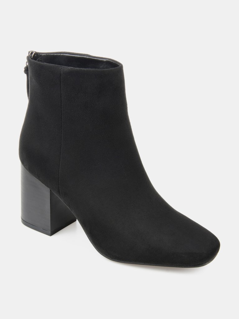 Journee Collection Women's Tru Comfort Foam Audrina Bootie  - Black