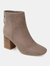 Journee Collection Women's Tru Comfort Foam Audrina Bootie  - Taupe