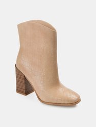 Journee Collection Women's Tru Comfort Foam Brekinn Bootie - Tan