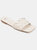 Journee Collection Women's Tru Comfort Foam Cassay Sandal - Off White