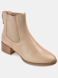 Journee Collection Women's Tru Comfort Foam Chayse Bootie - Tan