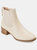 Journee Collection Women's Tru Comfort Foam Chayse Bootie - Off White