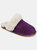 Journee Collection Women's Tru Comfort Foam Delanee Slipper - Purple