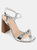 Journee Collection Women's Tru Comfort Foam Dianne Pump - Silver