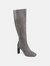 Journee Collection Women's Tru Comfort Foam Elisabeth Boot - Grey