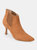 Journee Collection Women's Tru Comfort Foam Elitta Bootie - Cognac