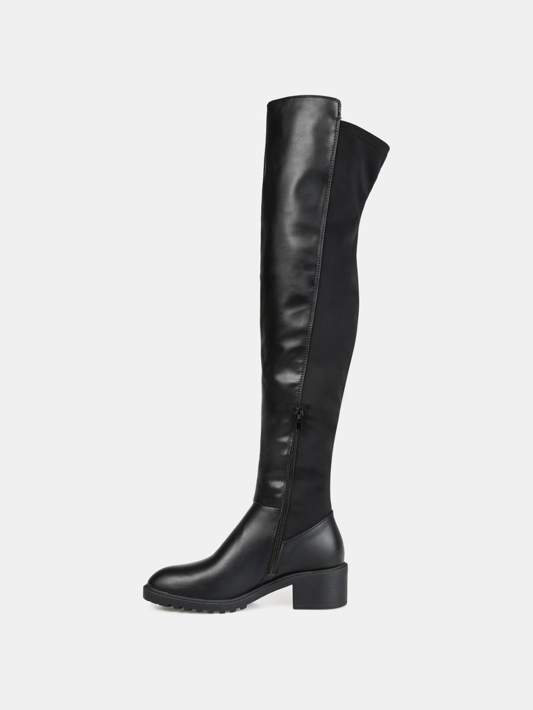 Journee Collection Women's Tru Comfort Foam Extra Wide Calf Aryia Boot