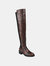 Journee Collection Women's Tru Comfort Foam Extra Wide Calf Aryia Boot - Snake