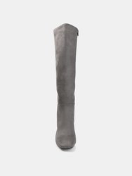 Journee Collection Women's Tru Comfort Foam Extra Wide Calf Elisabeth Boot