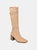 Journee Collection Women's Tru Comfort Foam Extra Wide Calf Gaibree Boot - Beige
