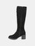 Journee Collection Women's Tru Comfort Foam Extra Wide Calf Jenicca Boot