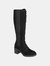 Journee Collection Women's Tru Comfort Foam Extra Wide Calf Jenicca Boot - Black