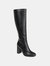 Journee Collection Women's Tru Comfort Foam Extra Wide Calf Karima Boot - Black