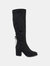 Journee Collection Women's Tru Comfort Foam Extra Wide Calf Leeda Boot