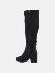 Journee Collection Women's Tru Comfort Foam Extra Wide Calf Leeda Boot