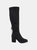 Journee Collection Women's Tru Comfort Foam Extra Wide Calf Leeda Boot