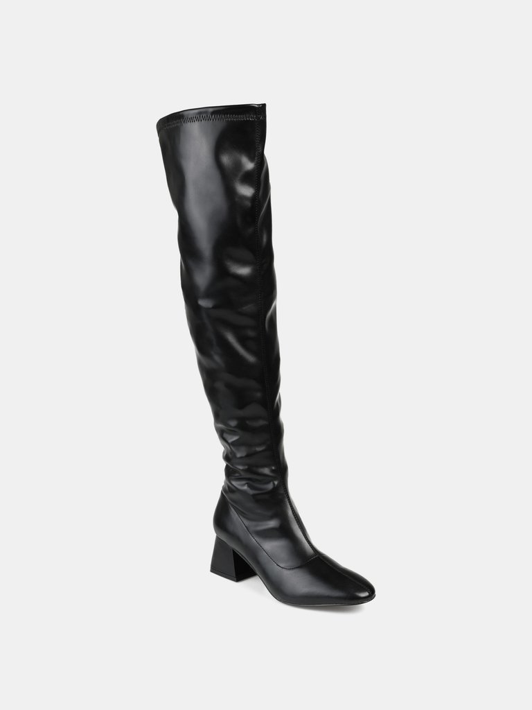 Journee Collection Women's Tru Comfort Foam Extra Wide Calf Melika Boot - Black