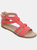 Journee Collection Women's Tru Comfort Foam Florence Sandal  - Coral