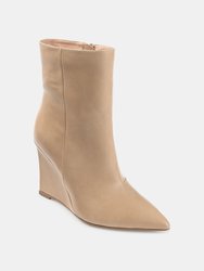 Journee Collection Women's Tru Comfort Foam Glorria Bootie - Tan