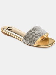 Journee Collection Women's Tru Comfort Foam Grayce Sandal - Gold