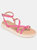 Journee Collection Women's Tru Comfort Foam Jeselia Sandal - Pink