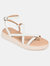 Journee Collection Women's Tru Comfort Foam Jeselia Sandal - White