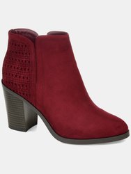 Journee Collection Women's Tru Comfort Foam Jessica Bootie - Burgundy