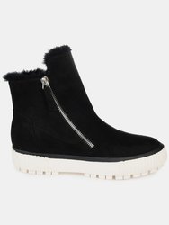 Journee Collection Women's Tru Comfort Foam Jezzy Wedge Bootie